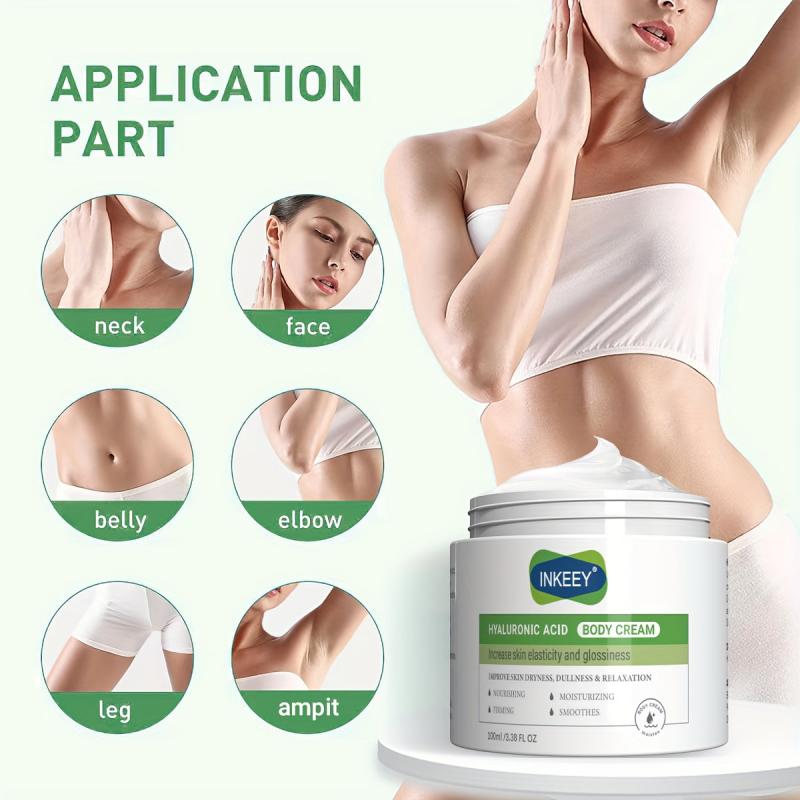 Hyaluronic Acid Body Cream for Firming Moisturization
