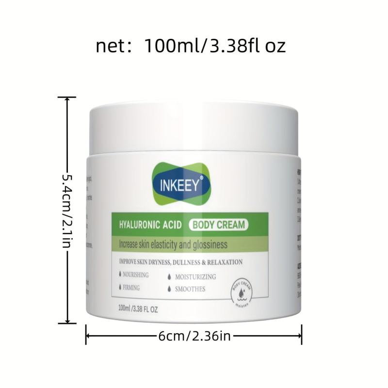 Hyaluronic Acid Body Cream for Firming Moisturization