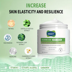 Hyaluronic Acid Body Cream for Firming Moisturization
