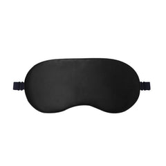 Soft Silk Sleep Eye Mask for Travel - Adjustable Elastic Band for Enhanced Sleep