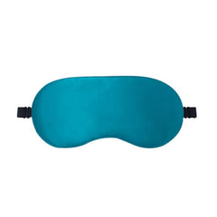 Soft Silk Sleep Eye Mask for Travel - Adjustable Elastic Band for Enhanced Sleep