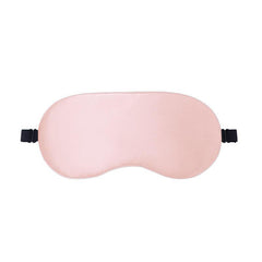 Soft Silk Sleep Eye Mask for Travel - Adjustable Elastic Band for Enhanced Sleep