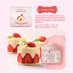 Strawberry Cake Body Scrub 3-in-1 Bath Salt