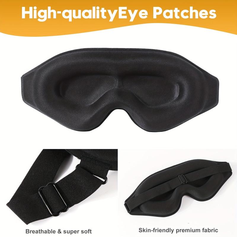 3D Blackout Sleep Eye Mask Breathable Without Pressure Eye Men Women Nap