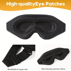 3D Blackout Sleep Eye Mask Breathable Without Pressure Eye Men Women Nap