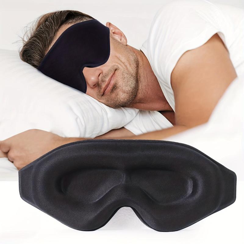 3D Blackout Sleep Eye Mask Breathable Without Pressure Eye Men Women Nap