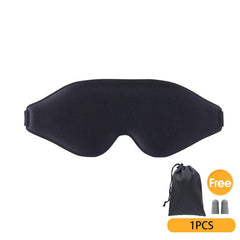 3D Blackout Sleep Eye Mask Breathable Without Pressure Eye Men Women Nap
