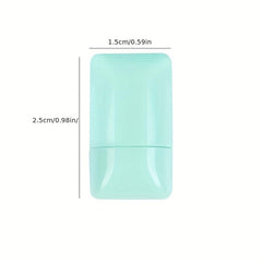 2pcs Mini Tea Scented Lipstick Bag Hydrating Moisturizing Portable Lip