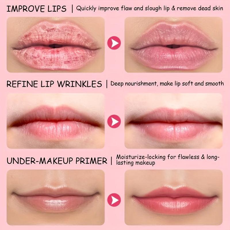 2pcs Mini Tea Scented Lipstick Bag Hydrating Moisturizing Portable Lip