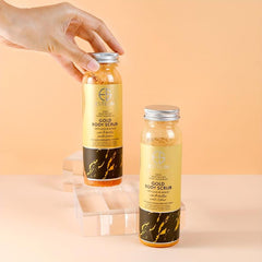 Golden Body Scrub 200g Moisturizing Nourishing Skin Cleansing Skin Smoothing