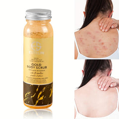 Golden Body Scrub 200g Moisturizing Nourishing Skin Cleansing Skin Smoothing