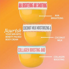 200g Natural Coconut & Vitamin C Moisture Body Cream