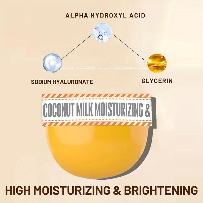 200g Natural Coconut & Vitamin C Moisture Body Cream