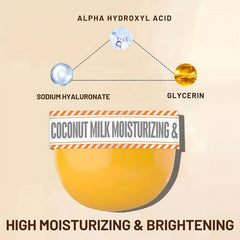 200g Natural Coconut & Vitamin C Moisture Body Cream