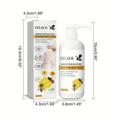 Honey Shower Gel Deep Cleansing Moisturizing Skin Care
