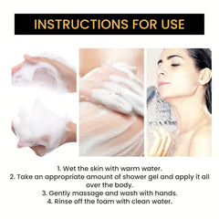 Honey Shower Gel Deep Cleansing Moisturizing Skin Care