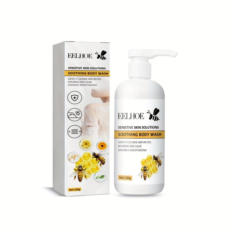 Honey Shower Gel Deep Cleansing Moisturizing Skin Care