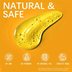 6.76 Oz 200ml Body Lotion All Natural Pure Yellow Shea Butter