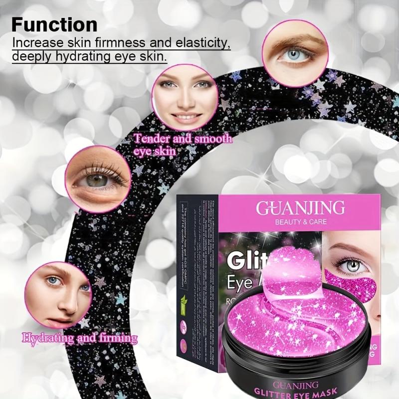 Dark Circle Eye Mask 60PCS Moisturizing Starry Eye Mask