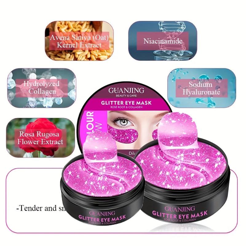 Dark Circle Eye Mask 60PCS Moisturizing Starry Eye Mask