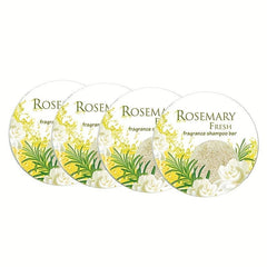 Organic Rosemary Shampoo Soap 4-Pack