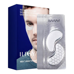 ILISYA Collagen Eye Patches For Men Moisturizing Eye Mask Gel