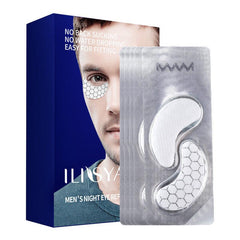 ILISYA Collagen Eye Patches For Men Moisturizing Eye Mask Gel