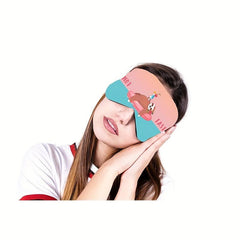 Sloth Print Eye Mask For Sleeping Blindfolds Women Men Travel Nap