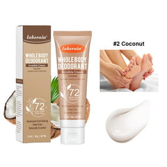Invisible Cream Deodorant Remove Sweat Odor Full Body