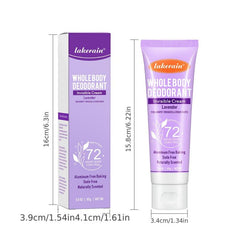 Invisible Cream Deodorant Remove Sweat Odor Full Body