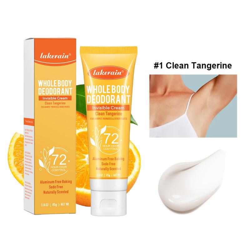 Invisible Cream Deodorant Remove Sweat Odor Full Body