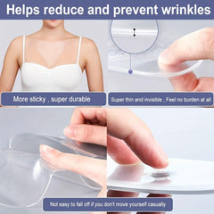 Reusable Breast Smooth Wrinkle Patches Breast Pads Silicone Patches