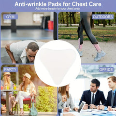 Reusable Breast Smooth Wrinkle Patches Breast Pads Silicone Patches