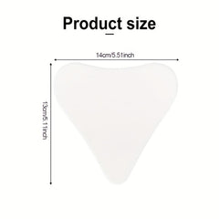 Reusable Breast Smooth Wrinkle Patches Breast Pads Silicone Patches
