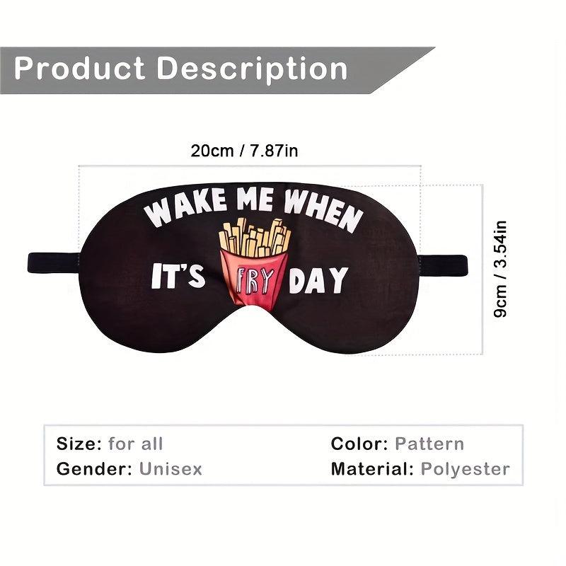 Comfortable Eye Mask For Sleeping Polyester Blindfolds Women Men Travel Nap