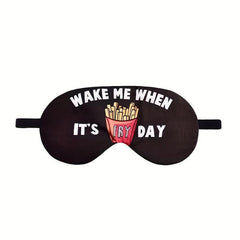 Comfortable Eye Mask For Sleeping Polyester Blindfolds Women Men Travel Nap