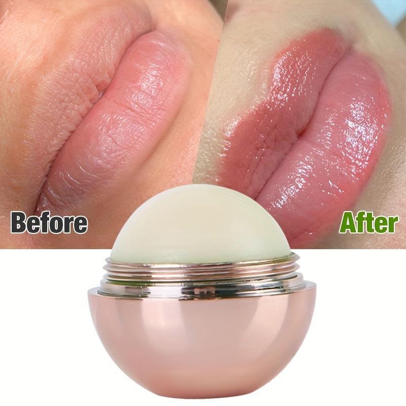 Organic Rose Lip Balm Ball Natural Moisturizer