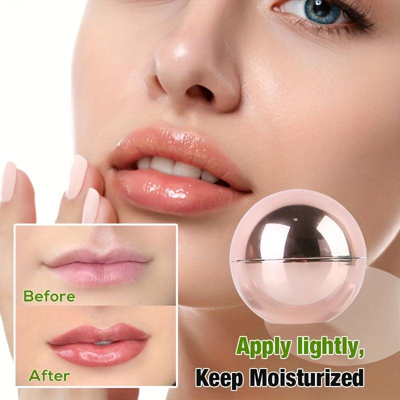 Organic Rose Lip Balm Ball Natural Moisturizer