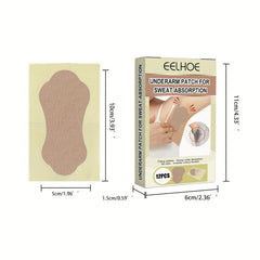 12pcs Underarm Dress Sticker Pads Patch Women Men Summer Sweat Pads Deodorant