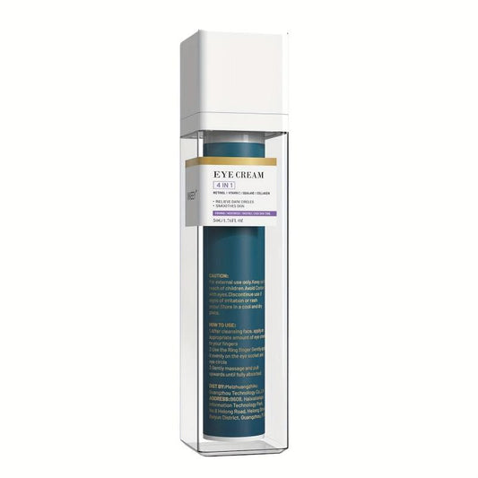 Dark Circle & Puffiness Eye Cream, Night Under Eye Cream for Wrinkle Smoothing