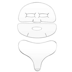 3pcs Reusable Face Chest Pads Set Silicone Wrinkle Smoothing Patches