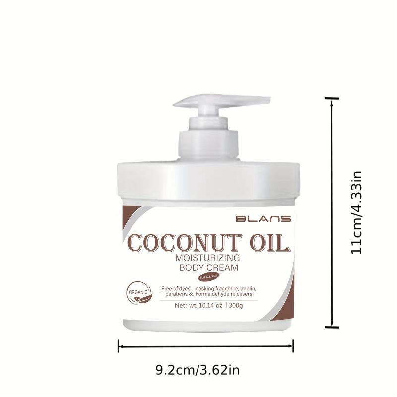 Coconut Body Lotion Moisturizing Cream - Natural Coconut Cream Moisturizer