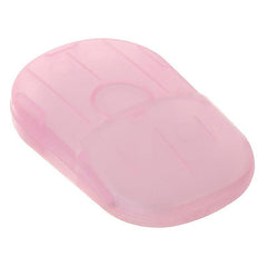 Travel Soap Slices Box Portable Soap Paper 20 Piece Set