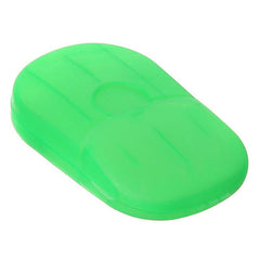 Travel Soap Slices Box Portable Soap Paper 20 Piece Set