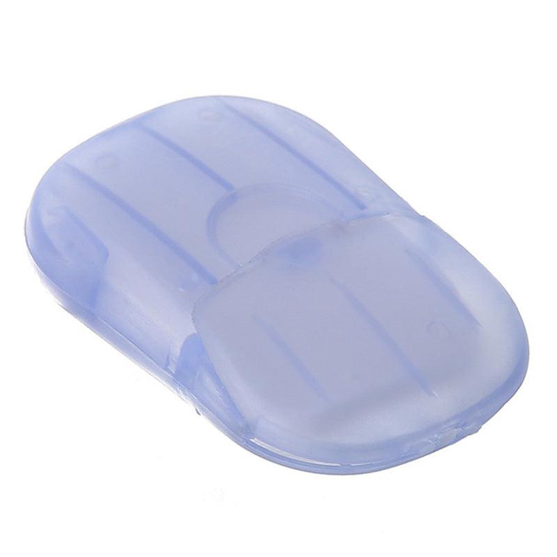 Travel Soap Slices Box Portable Soap Paper 20 Piece Set