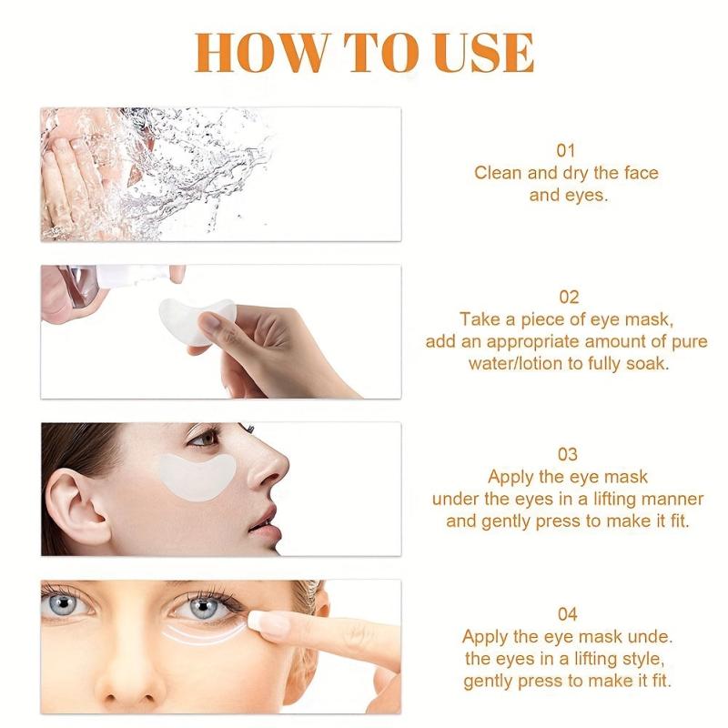5 Pairs Collagen Eye Mask Lifting Elastic Moisturizing Eye Essence