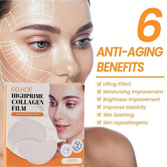 5 Pairs Collagen Eye Mask Lifting Elastic Moisturizing Eye Essence