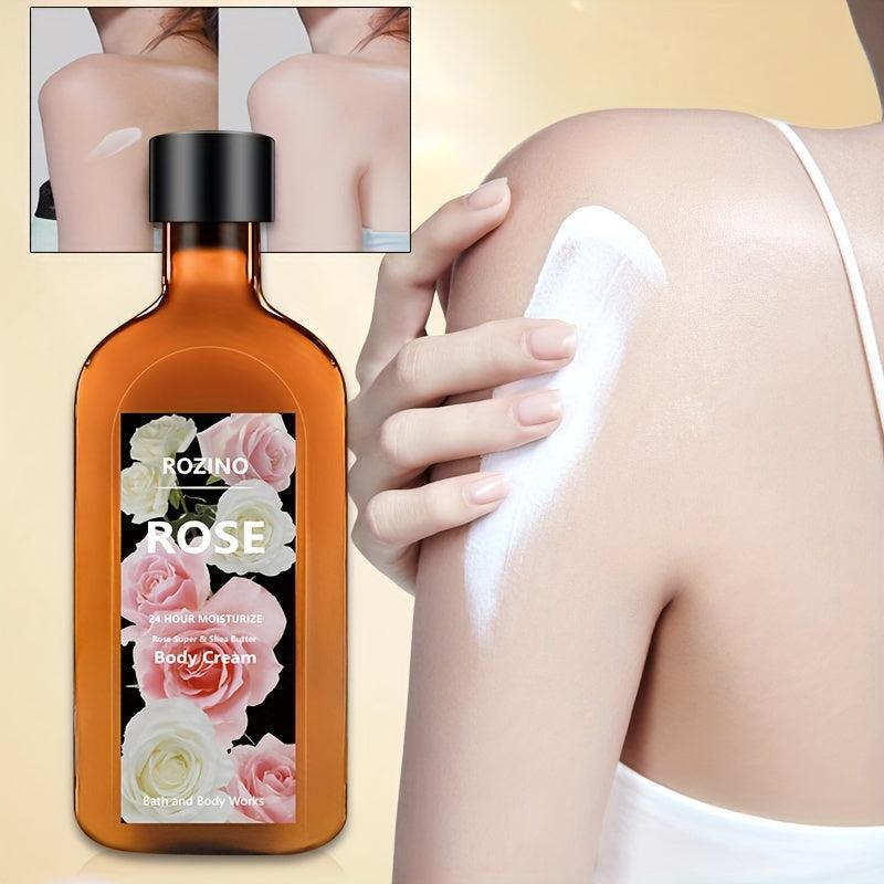 Rose Body Milk Moisturizer Non-Greasy & Hydrating