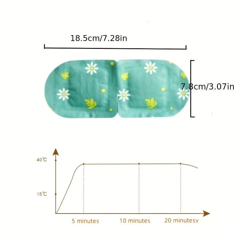 5 Pcs Aicao TCM Steam Eye Mask for Relaxation & Soothing, Lavender Scented