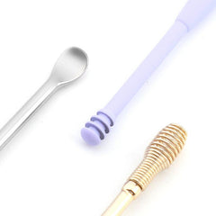 Stainless Steel Double Head Ear Wax Removal Tool Ear Pick Ear Cleaner